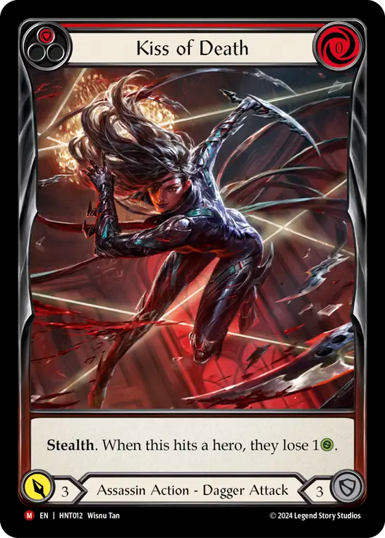 Kiss of Death - Cold-Foil (Extended Art)