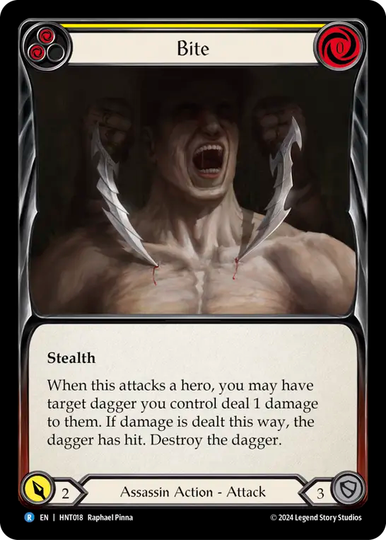 Bite (Yellow) - Foil