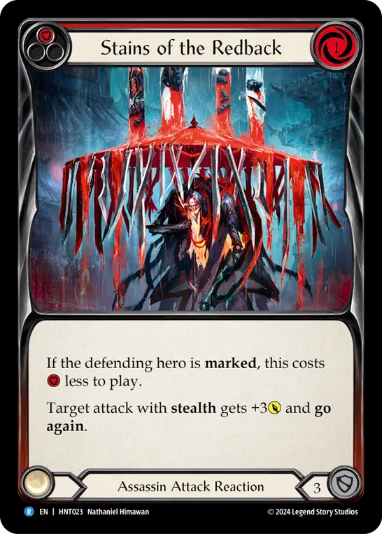 Stains of the Redback (Red) - Foil