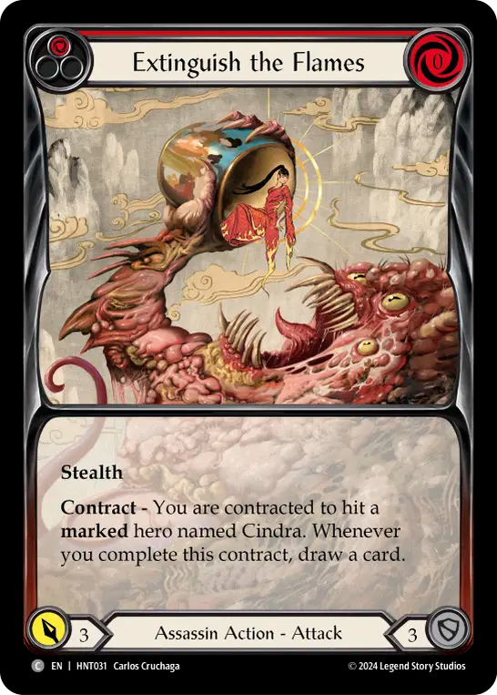 Extinguish the Flames - Foil