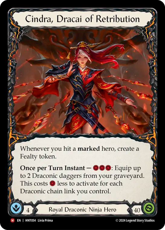 Cindra, Dracai of Retribution - Non-Foil