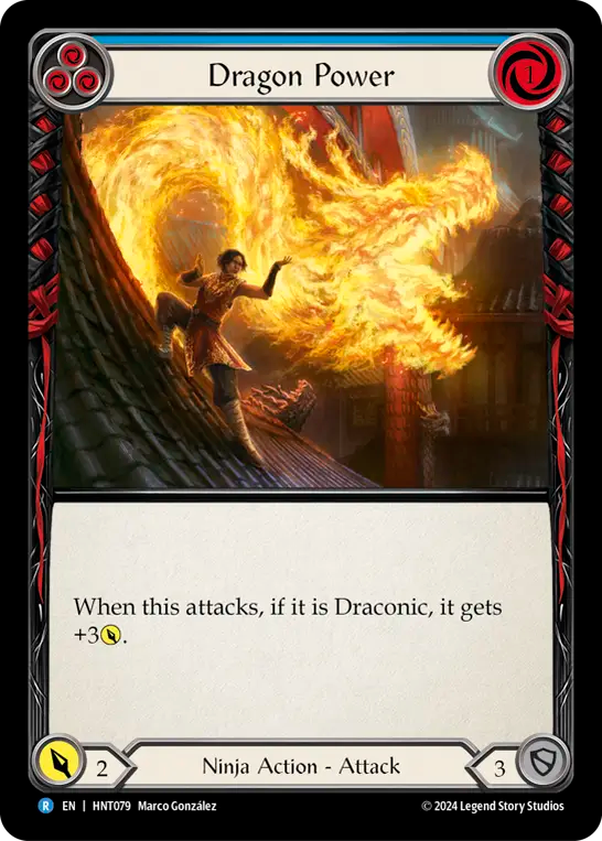 Dragon Power (Blue) - Foil