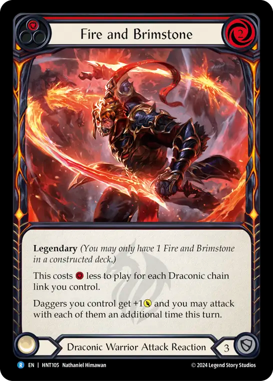 Fire and Brimstone - Foil