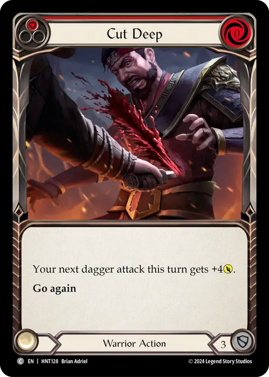 Cut Deep (Red) - Foil