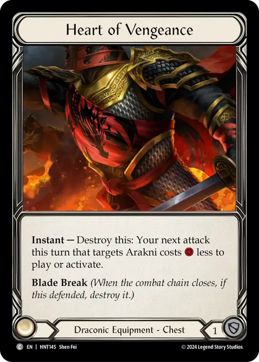 Heart of Vengeance - Cold-Foil