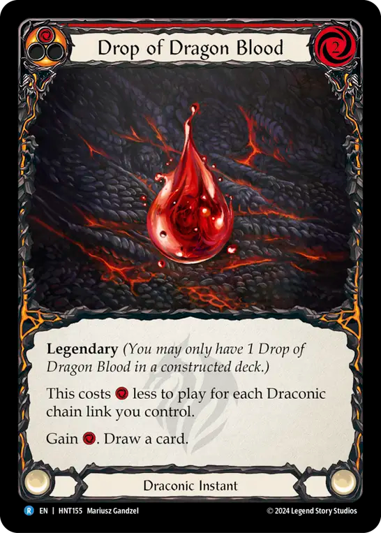 Drop of Dragon Blood - Foil