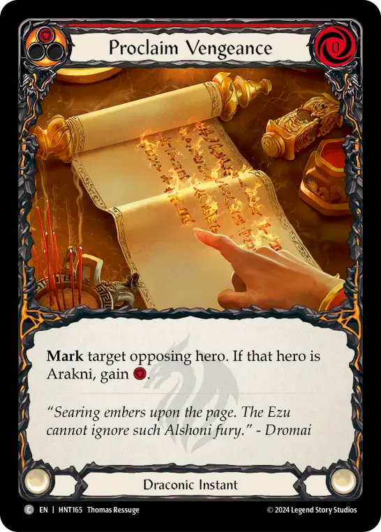 Proclaim Vengeance - Non-Foil