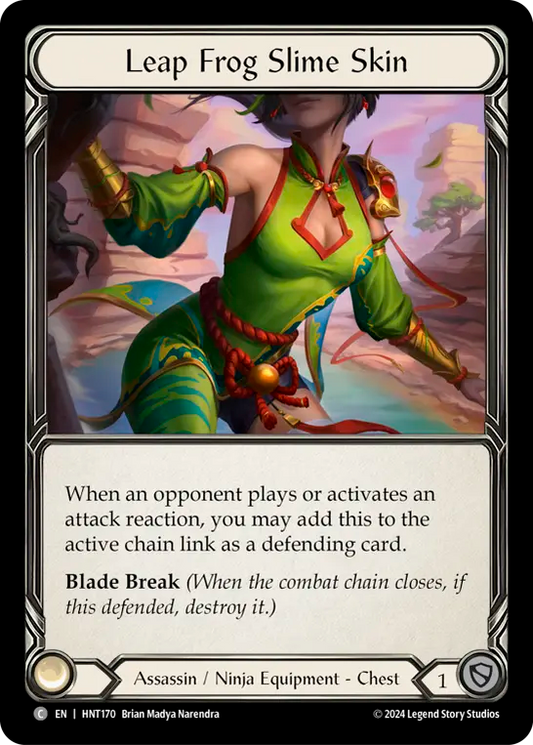 Leap Frog Slime Skin - Cold-Foil