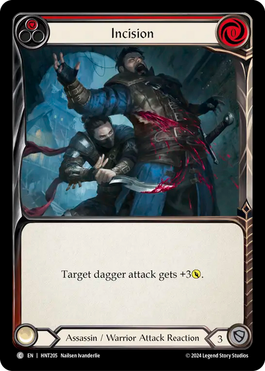 Incision (Red) - Foil