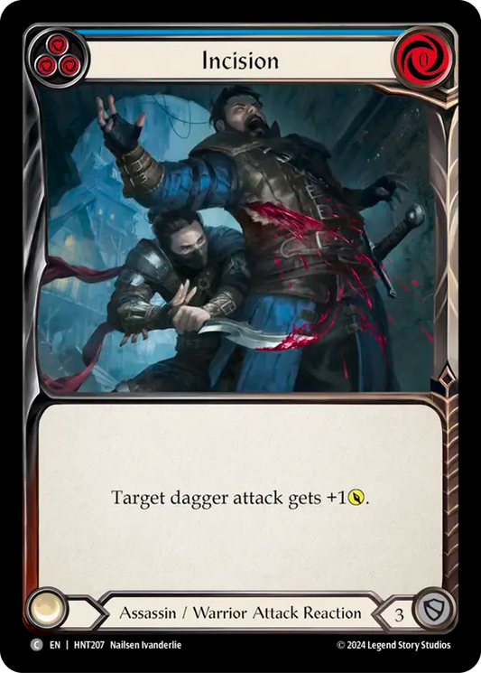 Incision (Blue) - Foil