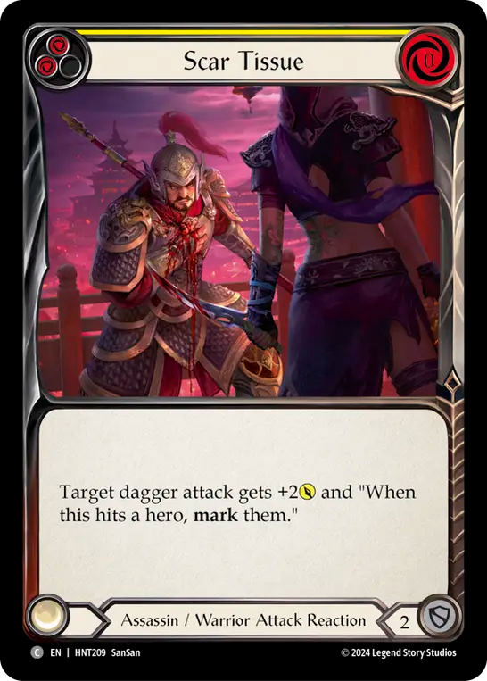 Scar Tissue (Yellow) - Foil