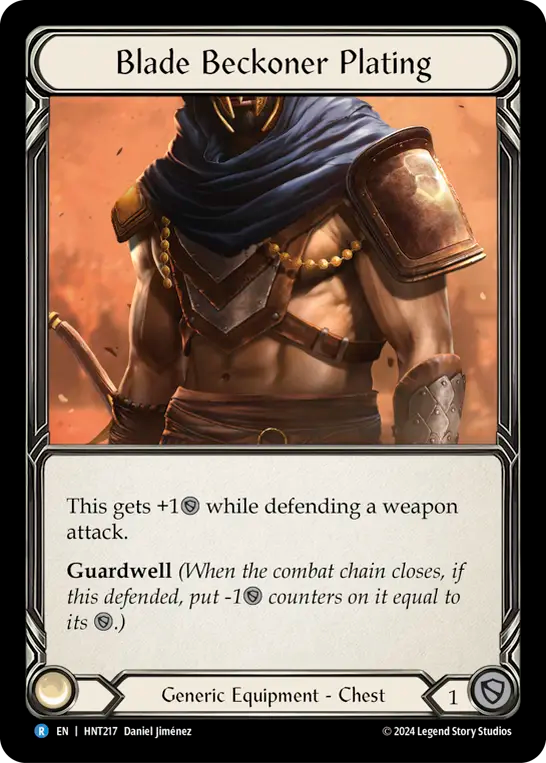 Blade Beckoner Plating - Non-Foil