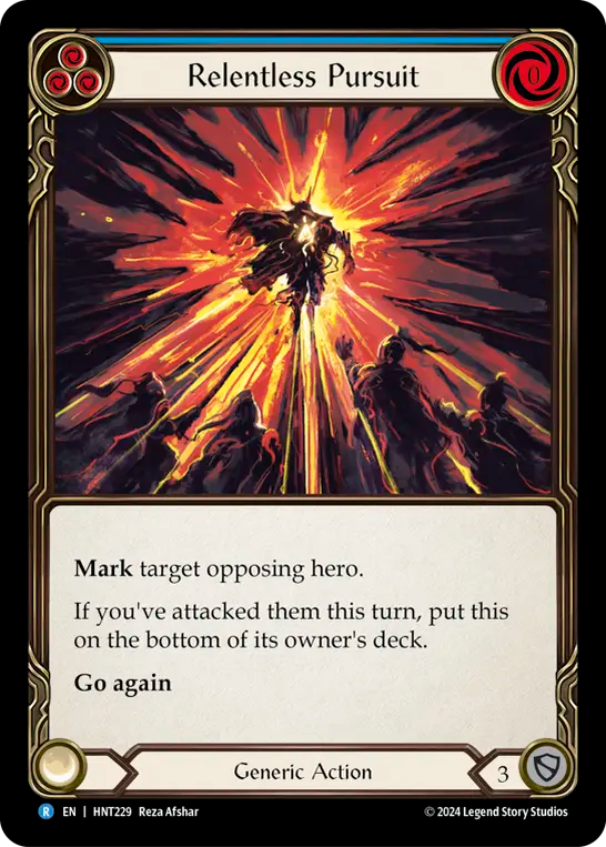 Relentless Pursuit - Non-Foil