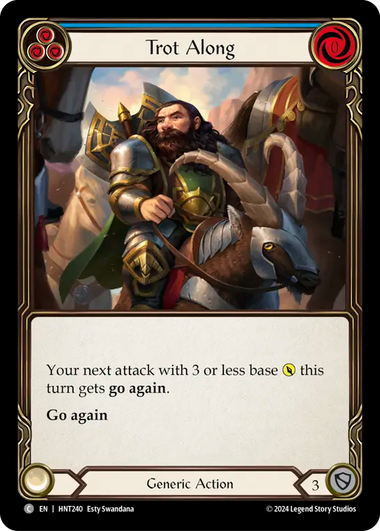 Trot Along - Non-Foil