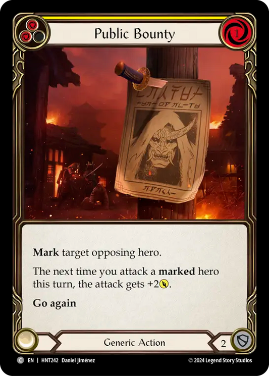 Public Bounty (Yellow) - Foil
