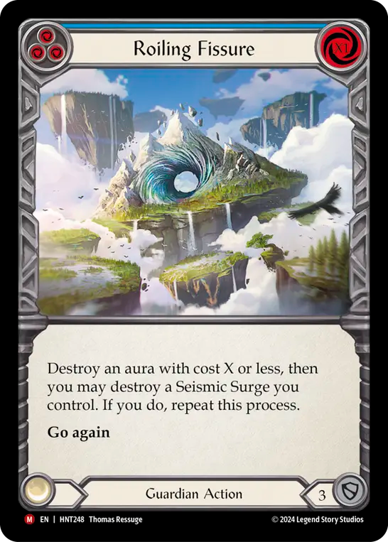 Roiling Fissure - Foil