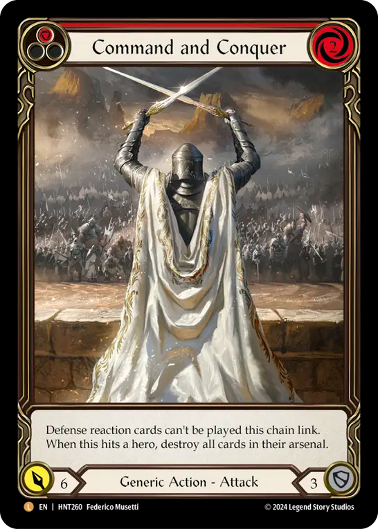 Command and Conquer - Foil (Extended Art)