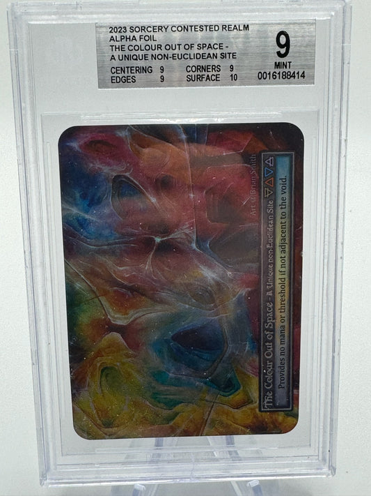 Graded Alpha Foil The Colour Out of Space 9