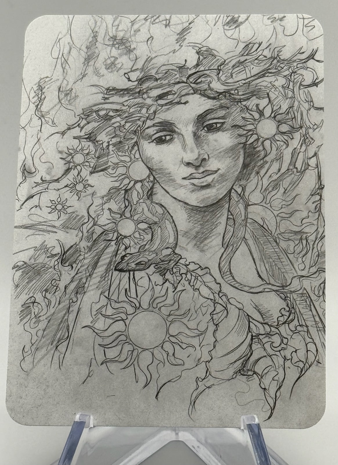 Fire Avatar Sketch (Third Wave Beta Curio)