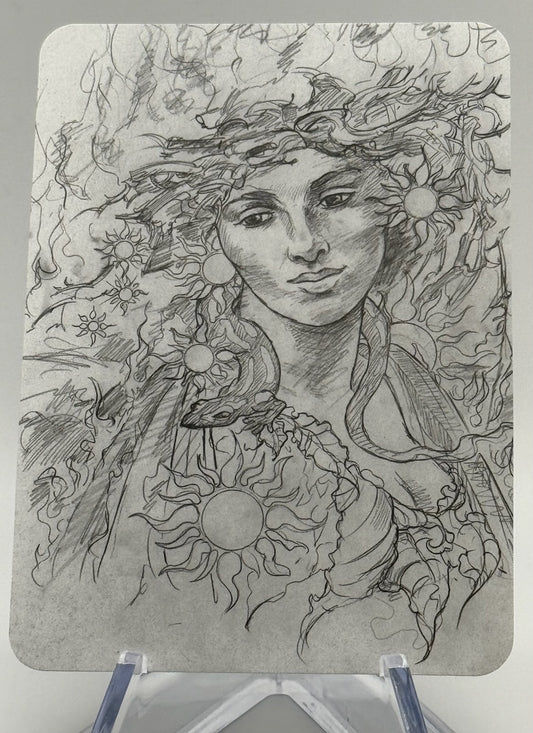 Fire Avatar Sketch (Third Wave Beta Curio)