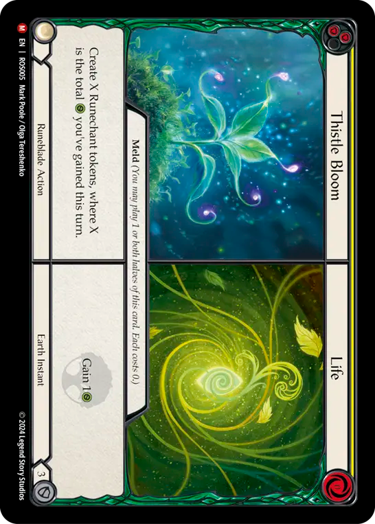 Thistle Bloom // Life - Foil