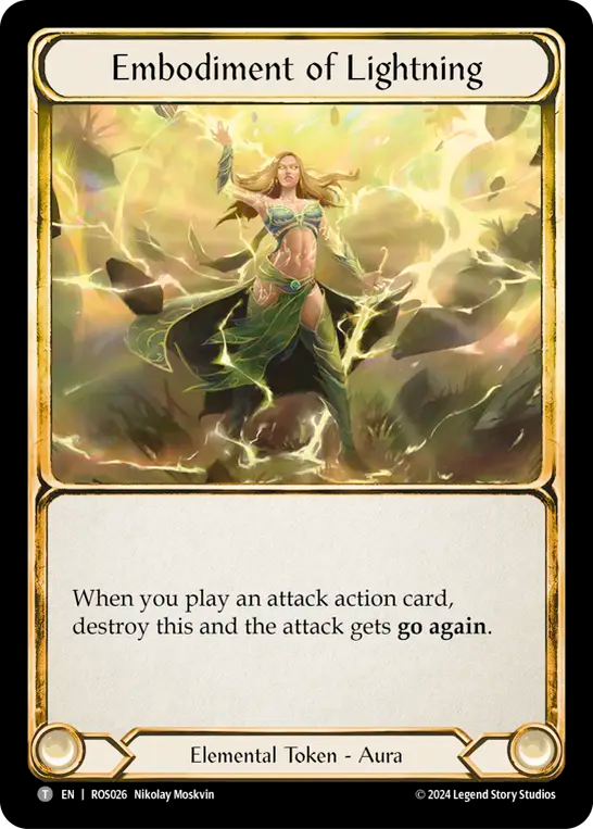 Embodiment of Lightning - Non-Foil