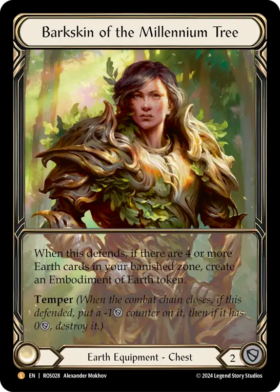Barkskin of the Millennium Tree - Foil