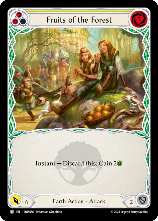 Fruits of the Forest (Yellow) - Foil