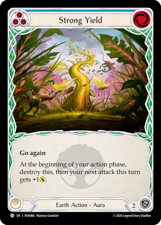 Strong Yield (Blue) - Foil