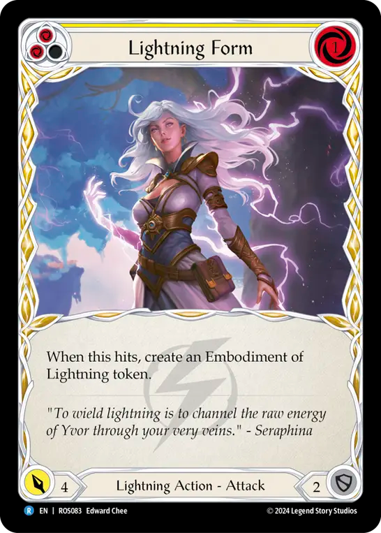 Lightning Form (Yellow) - Foil