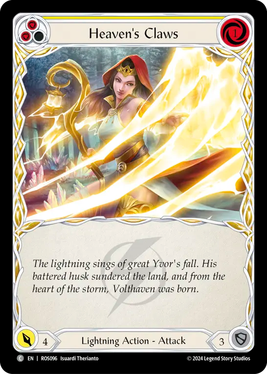 Heaven's Claws (Yellow) - Non-Foil