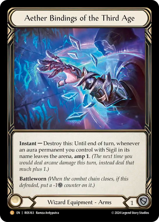 Aether Bindings of the Third Age - Cold-Foil
