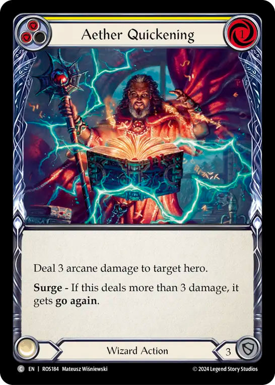 Aether Quickening (Yellow) - Non-Foil