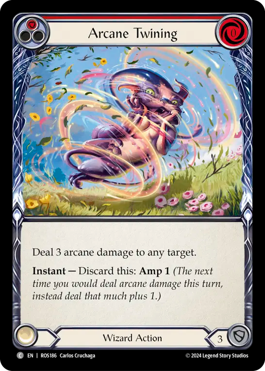 Arcane Twining (Red) - Non-Foil