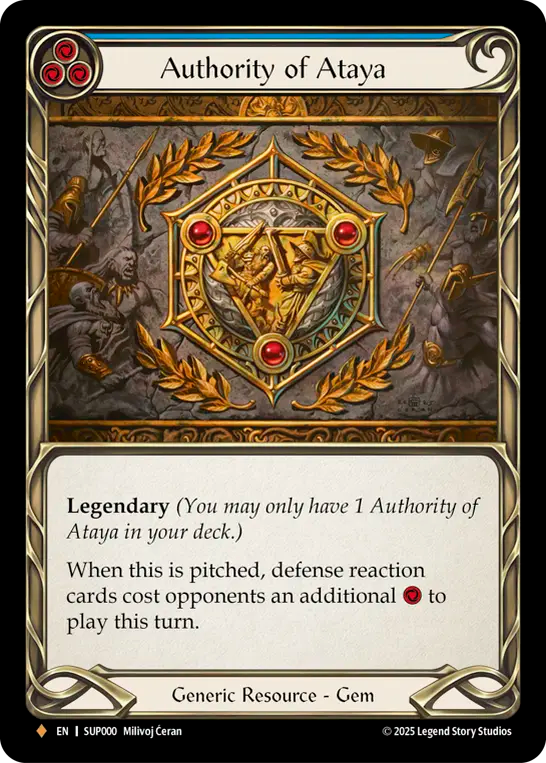 Authority of Ataya - Foil