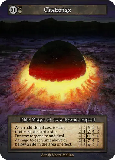 Craterize (Third Wave Beta) - Foil