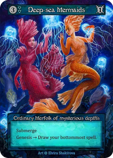 Deep-Sea Mermaids (Summer) - Foil