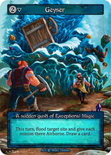 Geyser (Third Wave Beta) - Foil