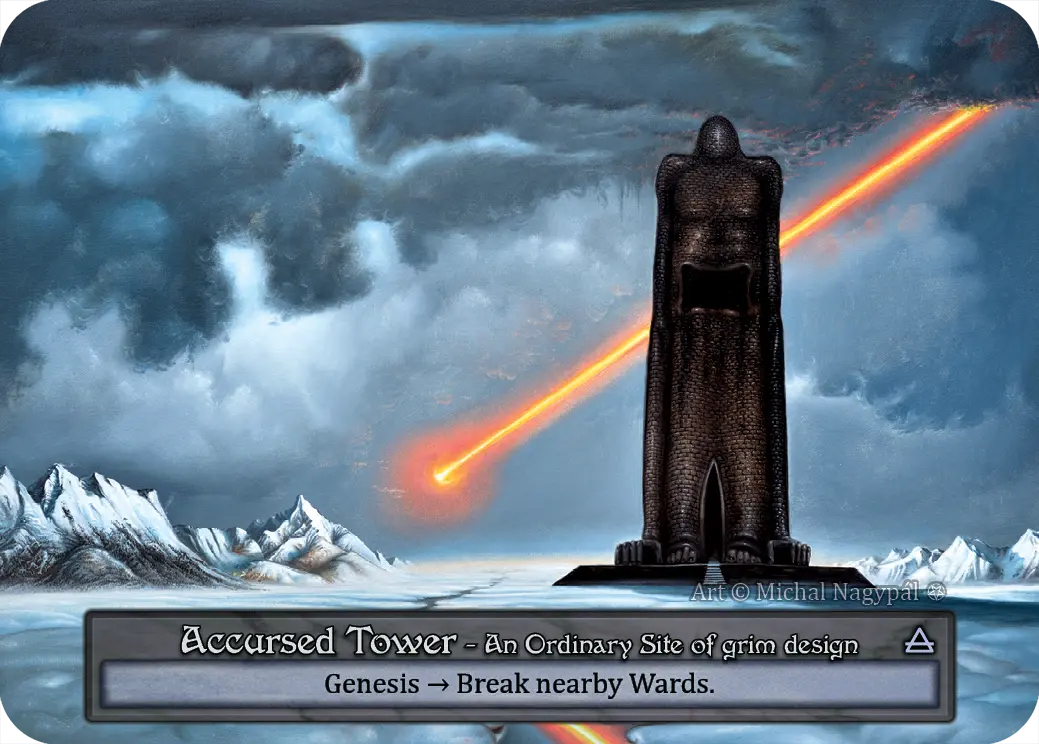 Accursed Tower - Gothic Foil