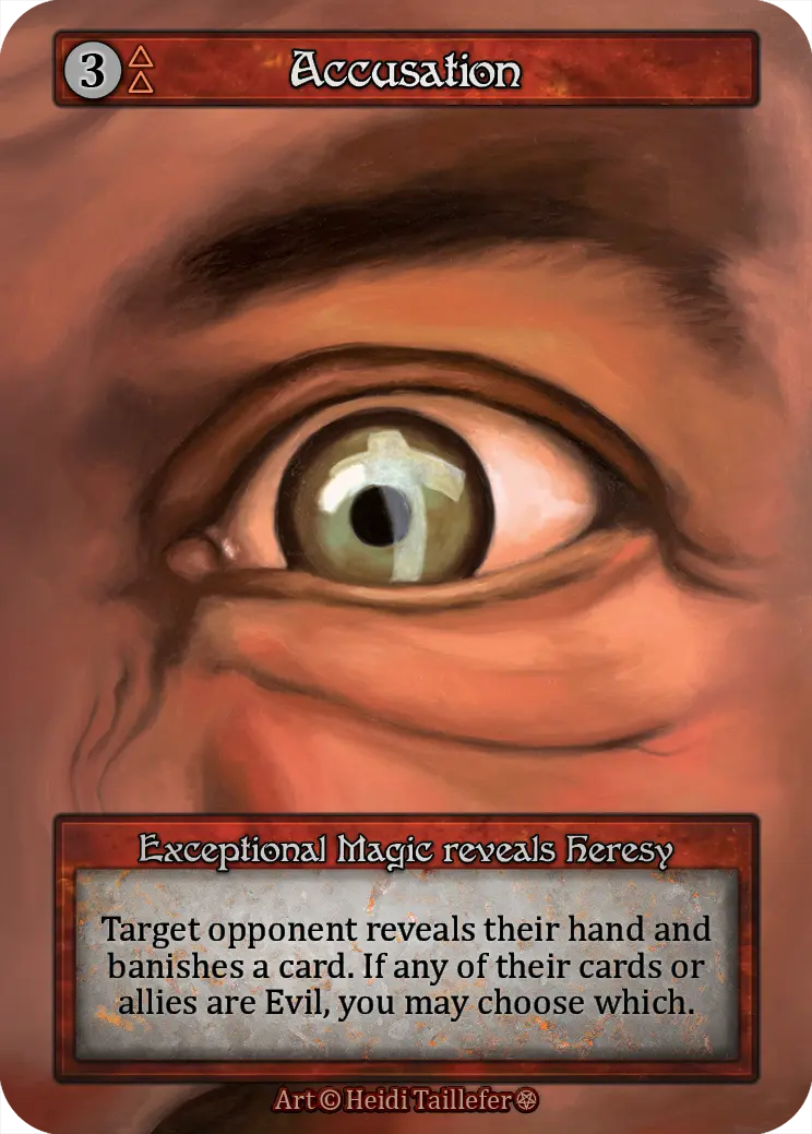 Accusation - Gothic Foil