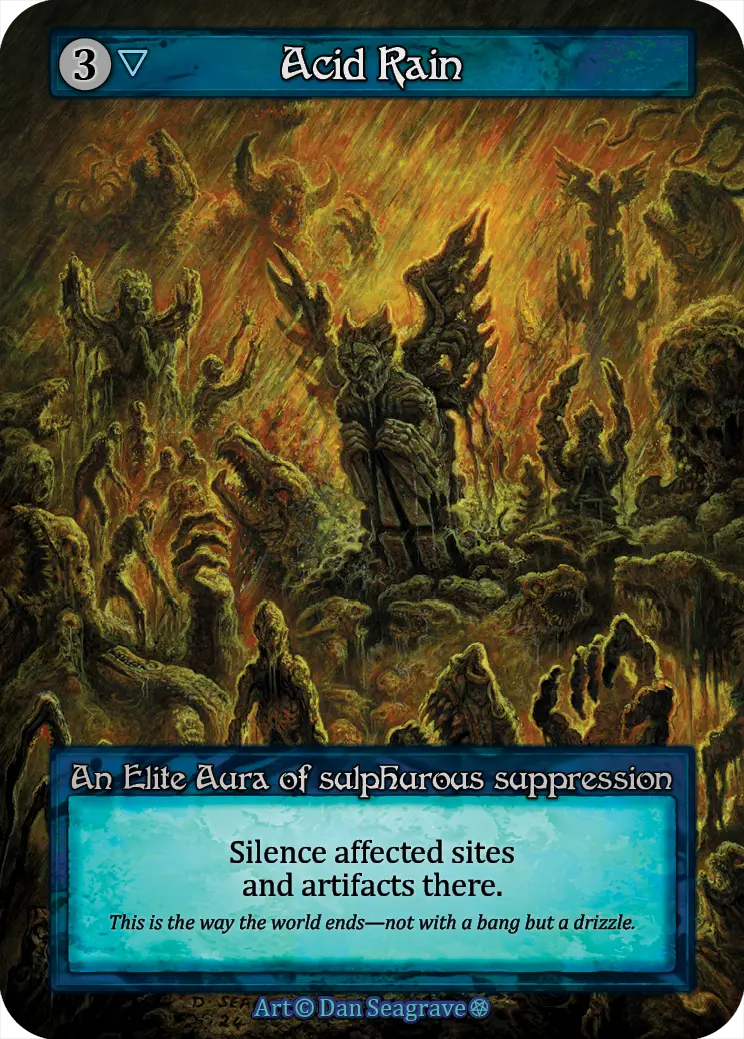 Acid Rain - Gothic Foil