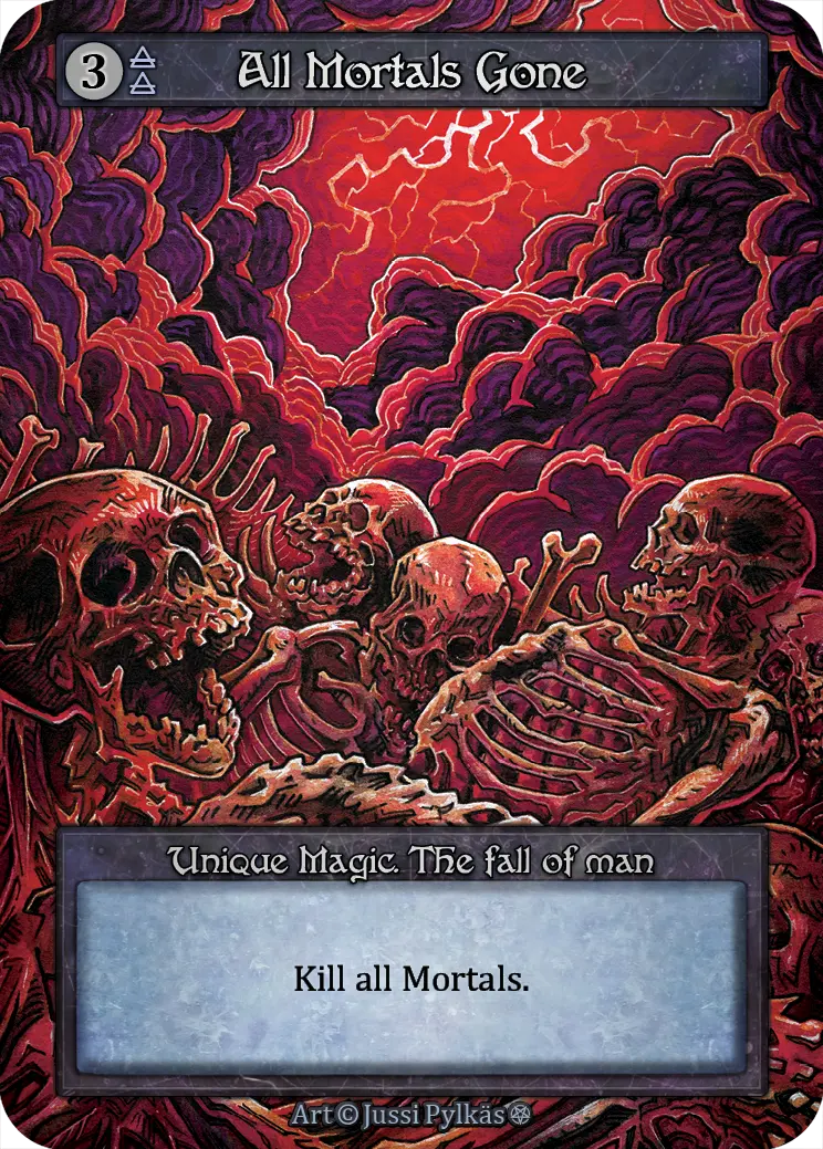 All Mortals Gone -Gothic Foil
