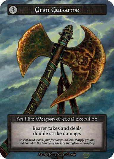 Grim Guisarme - Foil