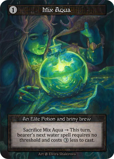 Mix Aqua (Third Wave Beta) - Foil