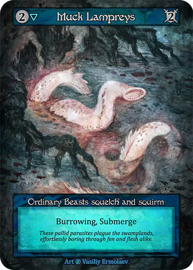 Muck Lampreys (Third Wave Beta) - Foil