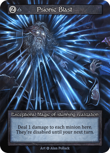 Psionic Blast - Beta / Non-Foil