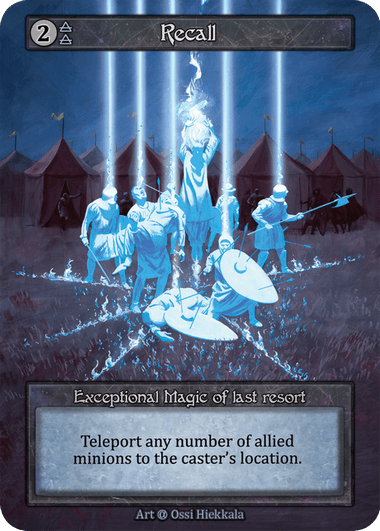 Recall - Alpha / Non-Foil