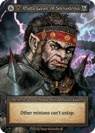 Rhitta Gawr of Snowdonia - Foil