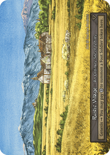 Rustic Village - Alpha / Foil