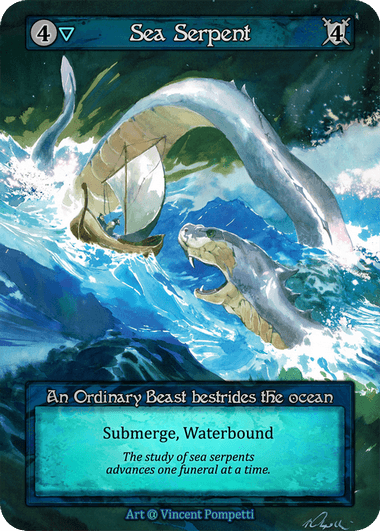 Sea Serpent - Beta / Foil